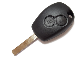 Fjernbetjent bilnøgle<br>(2 knapper)